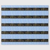 Papier Cadeau 83e anniversaire (Plat)