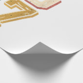 Papier Cadeau 8647 rétro 86 47 (Coin)