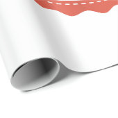 Papier Cadeau 86 47 Anti Trump drôle (Coin rond)