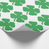 Papier Cadeau 8 bits Pixel Lucky Four Leaf Clocher (Coin)