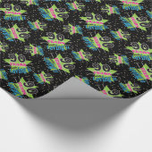 Papier Cadeau 90 ans et aimer | 90e anniversaire (Coin)