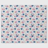 Papier Cadeau 90s Formes géométriques (Plat)