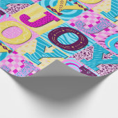Papier Cadeau 90s Joy (Coin)