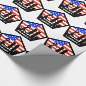 Papier Cadeau 911 n'oubliez jamais (Coin)