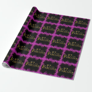 Papier Cadeau 97e anniversaire