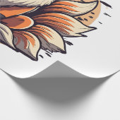 Papier Cadeau 9 Epingle de renard à queue (Coin)