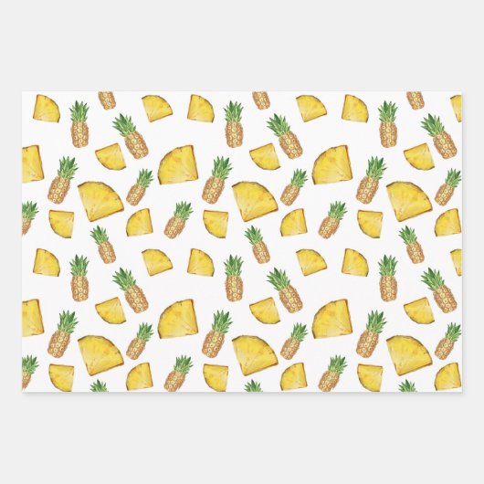 Papier cadeau à ananas savoureux Conception (Devant)