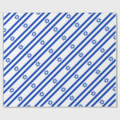 Papier Cadeau A bas prix ! Drapeau Israël (Plat)