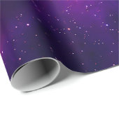 Papier Cadeau A beautiful, bright space nebula. background,abstr (Coin rond)