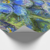 Papier Cadeau A Bee & Forget-me-not Flowers (Coin)