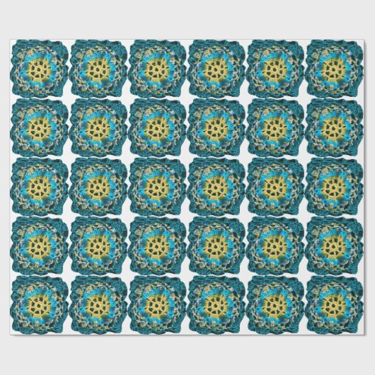 Papier Cadeau À crochet (Plat)