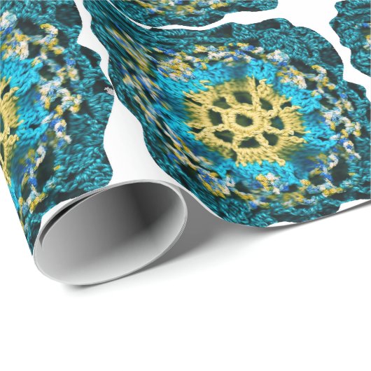 Papier Cadeau À crochet (Coin rond)