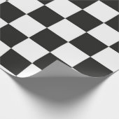 Papier Cadeau à damiers motif (Coin)