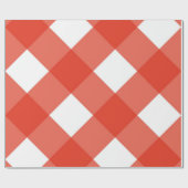 Papier Cadeau à damiers motif (Plat)