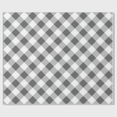 Papier Cadeau à damiers motif (Plat)