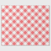 Papier Cadeau à damiers motif (Plat)