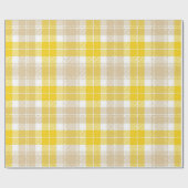Papier Cadeau à damiers motif (Plat)