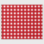 Papier Cadeau à damiers motif (Plat)