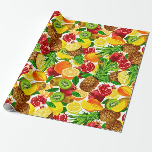 Papier Cadeau à damiers motif (Déroulé)