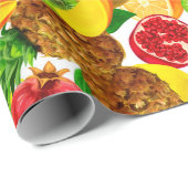 Papier Cadeau à damiers motif (Coin rond)