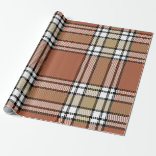 Papier Cadeau à damiers motif