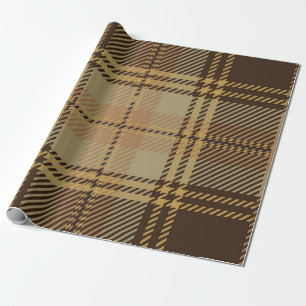 Papier Cadeau à damiers motif