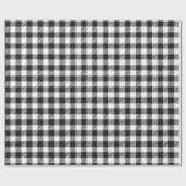 Papier Cadeau à damiers motif (Plat)