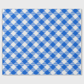 Papier Cadeau à damiers motif (Plat)