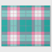 Papier Cadeau à damiers motif (Plat)