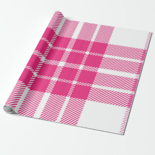 Papier Cadeau à damiers motif