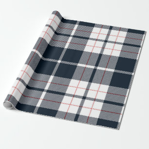 Papier Cadeau à damiers motif