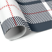 Papier Cadeau à damiers motif (Coin rond)