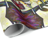 Papier Cadeau A Day Off from Crazy (Coin rond)