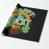 Papier Cadeau À la chance (Déroulé)