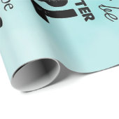 Papier Cadeau À ma conception mère | Lettre à maman (Coin rond)