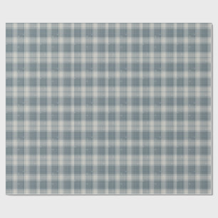 Papier cadeau à motif à carreaux flocon de neige b