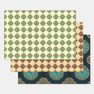 Papier cadeau à motif celtique