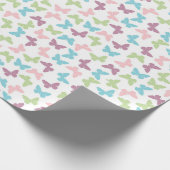 Papier Cadeau à Motif de Papillon Mignon (Coin)