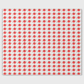 Papier cadeau à motif de tomate mignon (Plat)