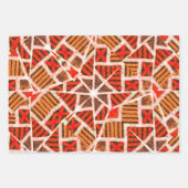 Papier Cadeau à Motifs Africains (Devant 3)