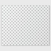 Papier cadeau à motifs Noir & Blanc (Plat)