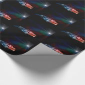 Papier Cadeau A obtenu D'AIMER la Corvette (Coin)