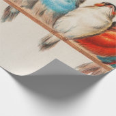 Papier Cadeau A Perch of Birds, 1880 by Hector Giacomelli (Coin)