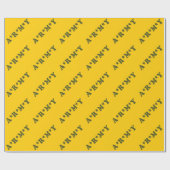 PAPIER CADEAU A*R*M*Y (Plat)