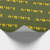 PAPIER CADEAU A*R*M*Y (Coin)