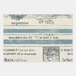 Papier cadeau à thème marin