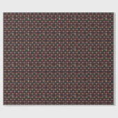 Papier cadeau à thème poker (Plat)