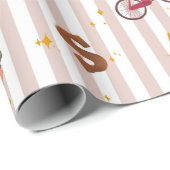 Papier cadeau à thème Sint et Piet (Coin rond)