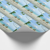 Papier Cadeau Aaah...Retraite, design populaire, (Coin)