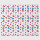 Papier Cadeau Abby Et Elmo 2 Motif (Plat)